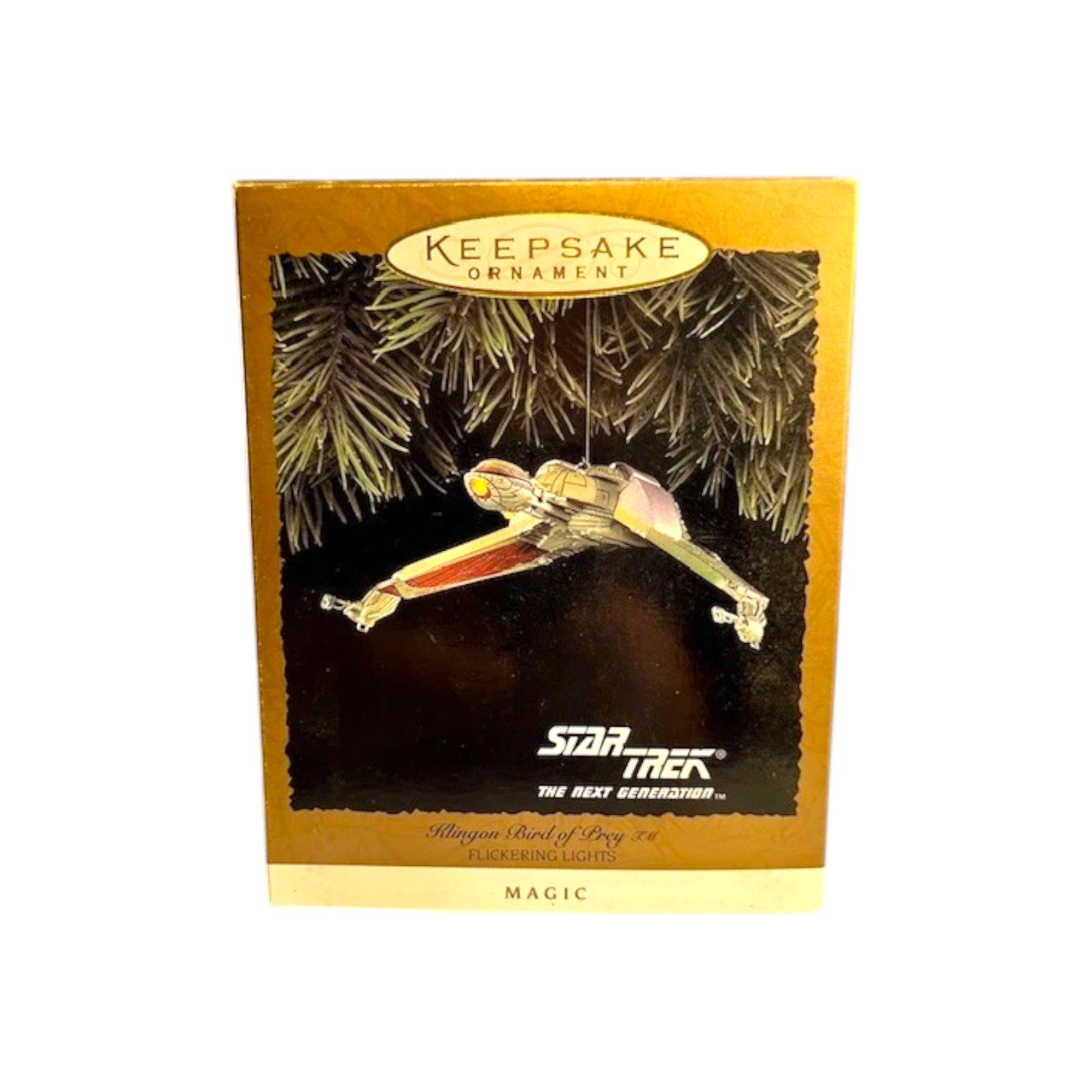 1994 Klingon Bird of Prey Hallmark Ornament (Star Trek) QLX7386 Image2