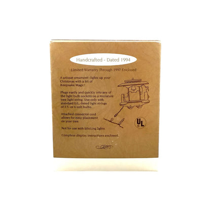 1994 Kringle Trolley Hallmark Ornament (Light) QLX7413 Image10