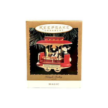 1994 Kringle Trolley Hallmark Ornament (Light) QLX7413 Image2