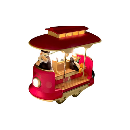 1994 Kringle Trolley Hallmark Ornament (Light) QLX7413 Image4