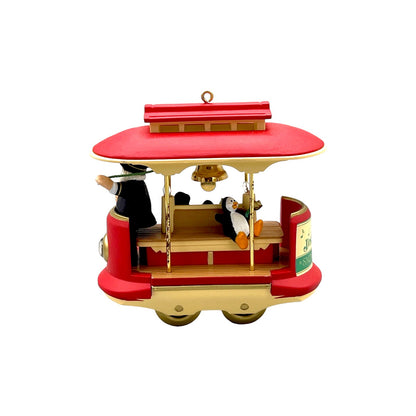 1994 Kringle Trolley Hallmark Ornament (Light) QLX7413 Image7