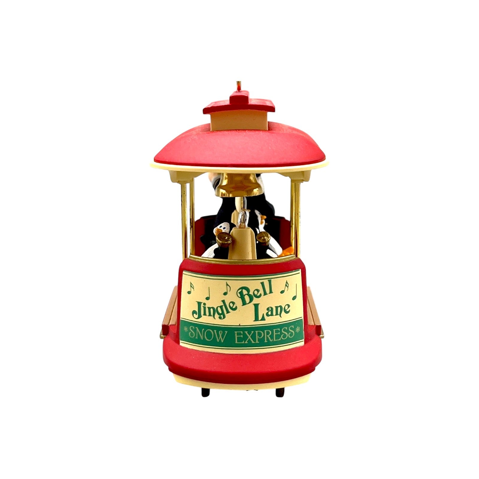 1994 Kringle Trolley Hallmark Ornament (Light) QLX7413 Image8