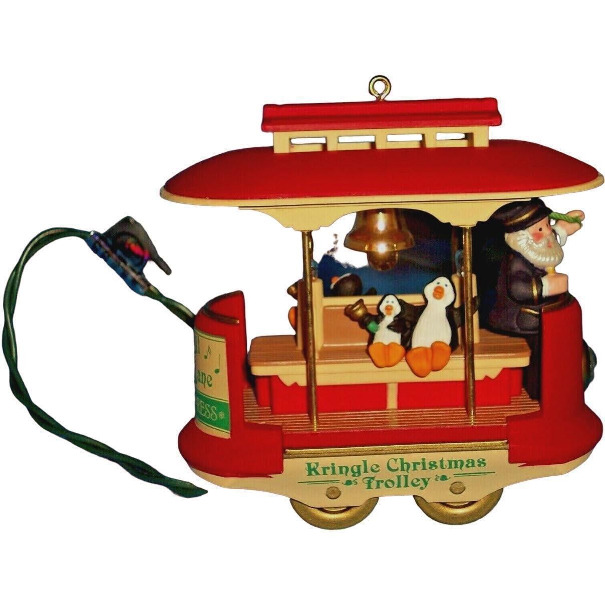 1994 Kringle Trolley Hallmark Ornament (Light) QLX7413