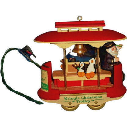 1994 Kringle Trolley Hallmark Ornament (Light) QLX7413