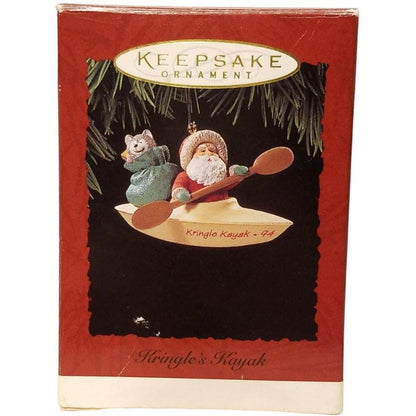 1994 Kringle's Kayak Hallmark Ornament (Kayak) QX5886
