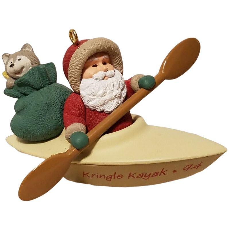 1994 Kringle's Kayak Hallmark Ornament (Kayak) QX5886
