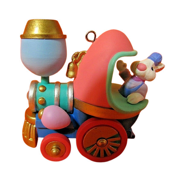 1994 Locomotive Hallmark Ornament (Cottontail Express) QEO8074