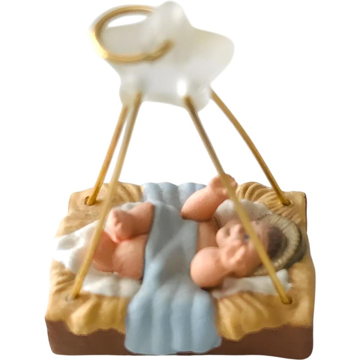 1994 Love Was Born Hallmark Ornament (Nativity) QXM4043