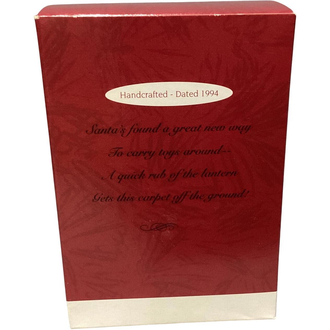 1994 Magic Carpet Ride Hallmark Ornament (Santa Claus) QX5883