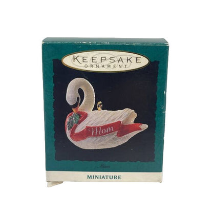 1994 Mom Hallmark Ornament (Swan) QXM4013