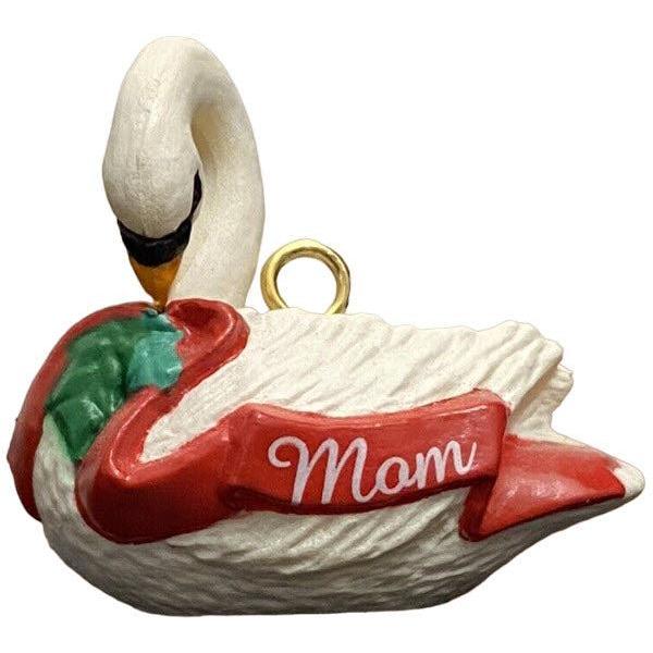 1994 Mom Hallmark Ornament (Swan) QXM4013