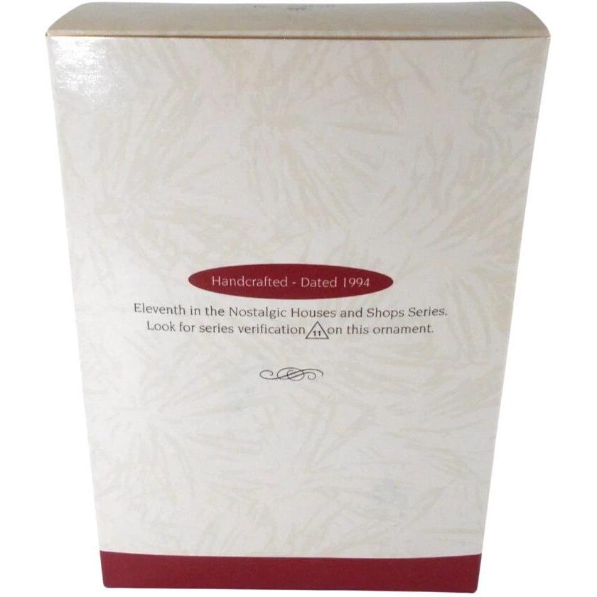 1994 Neighborhood Drugstore Hallmark Ornament (Nostalgic Houses and Shops) QX5286