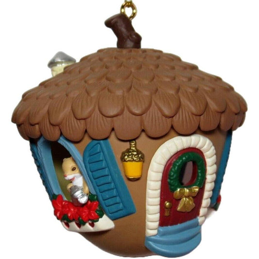 1994 New Home Hallmark Ornament (Chipmunk & Squirrel) QX5663