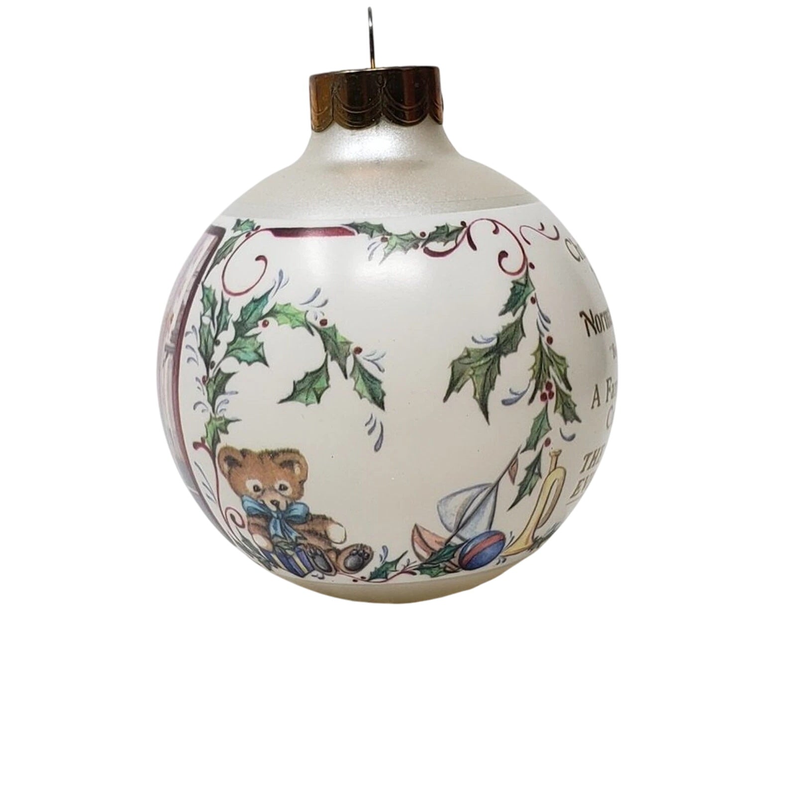 1994 Norman Rockwell Art Hallmark Ornament (Blown Glass) QX2413