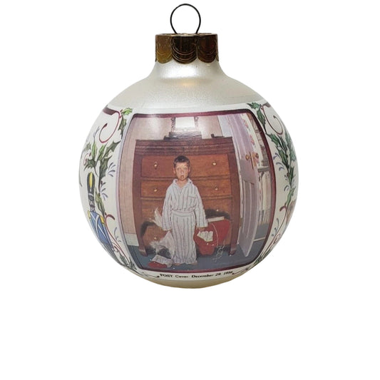 1994 Norman Rockwell Art Hallmark Ornament (Blown Glass) QX2413