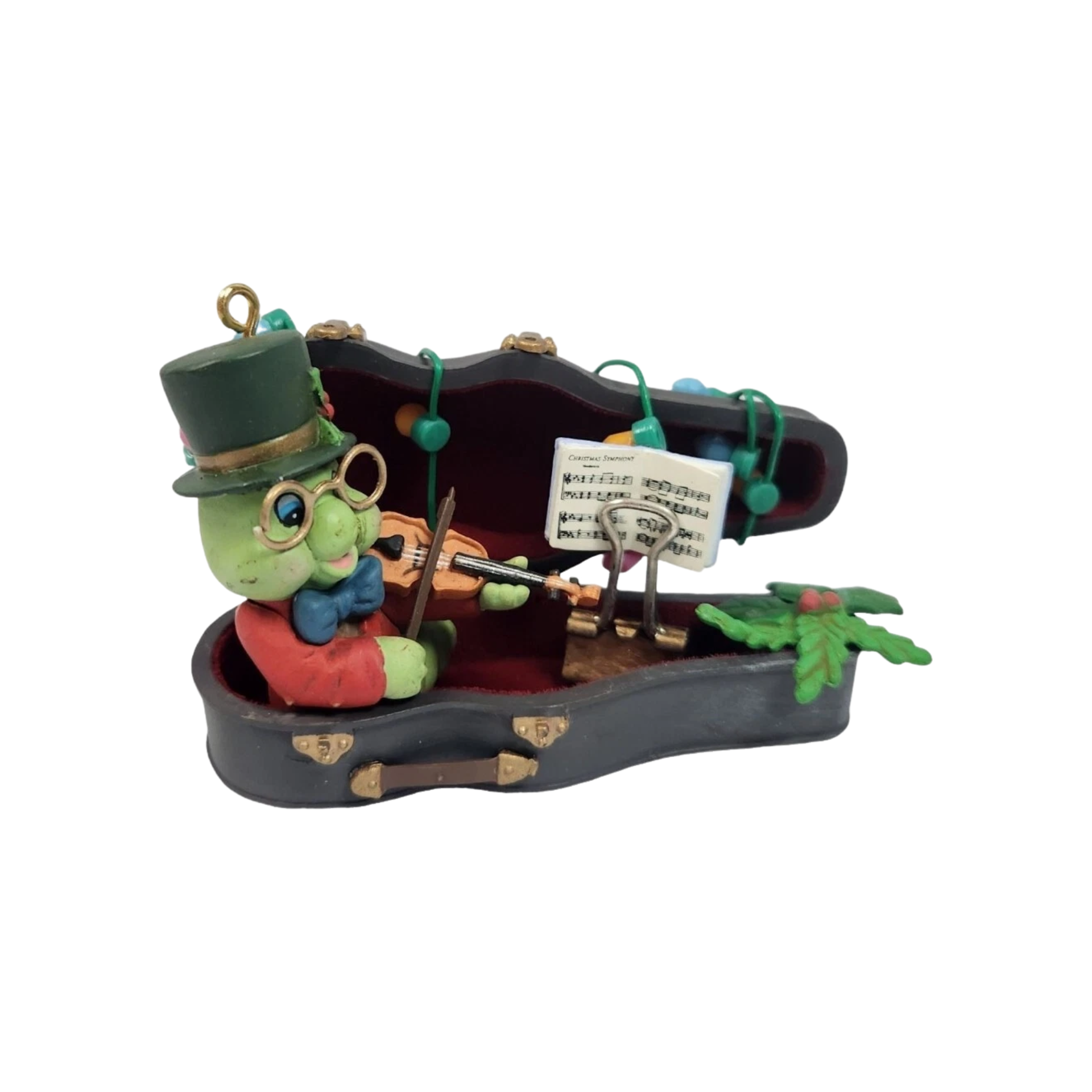 1994 Peace on Earthworm Enesco Ornament (Peace) 588989 Image1