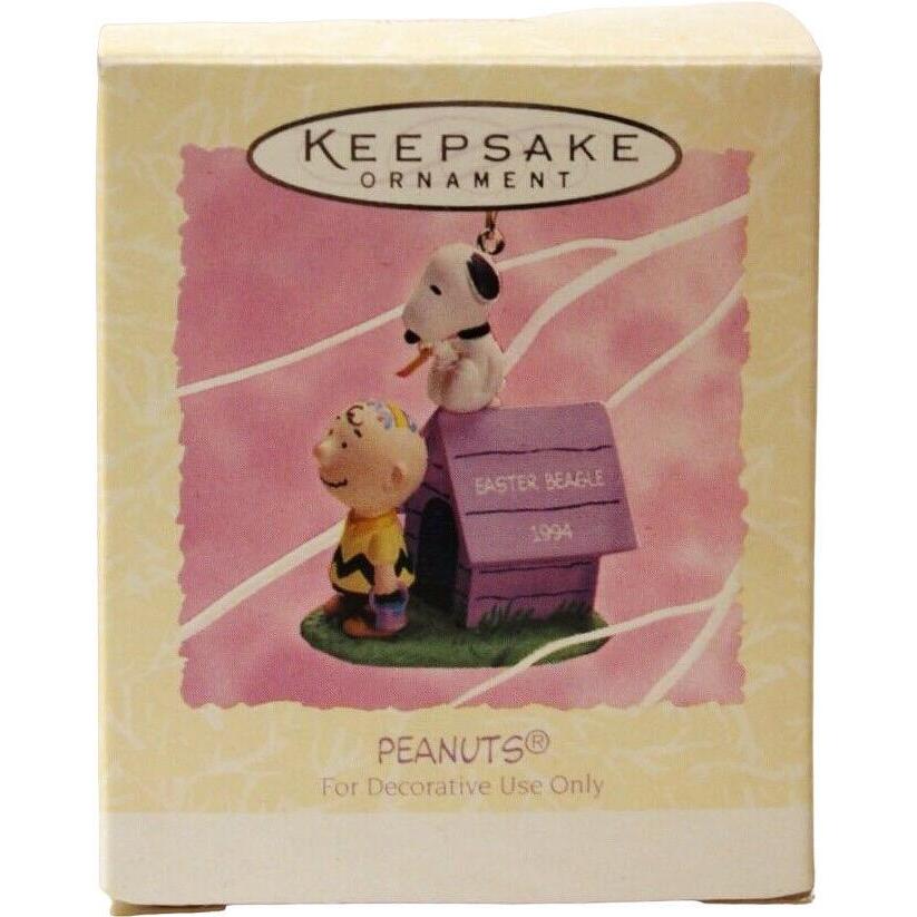 1994 Peanuts Hallmark Ornament (Easter) QEO8176