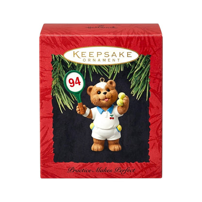 1994 Practice Makes Perfect Hallmark Ornament (Tennis) QX5863 Image2