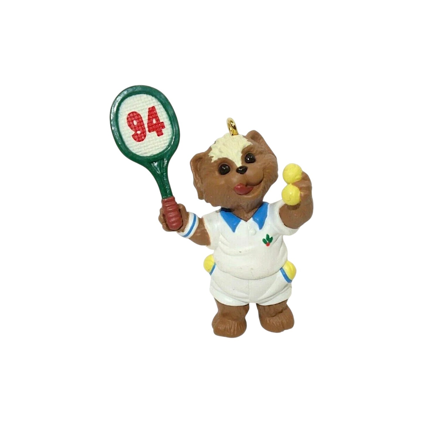 1994 Practice Makes Perfect Hallmark Ornament (Tennis) QX5863 Image6