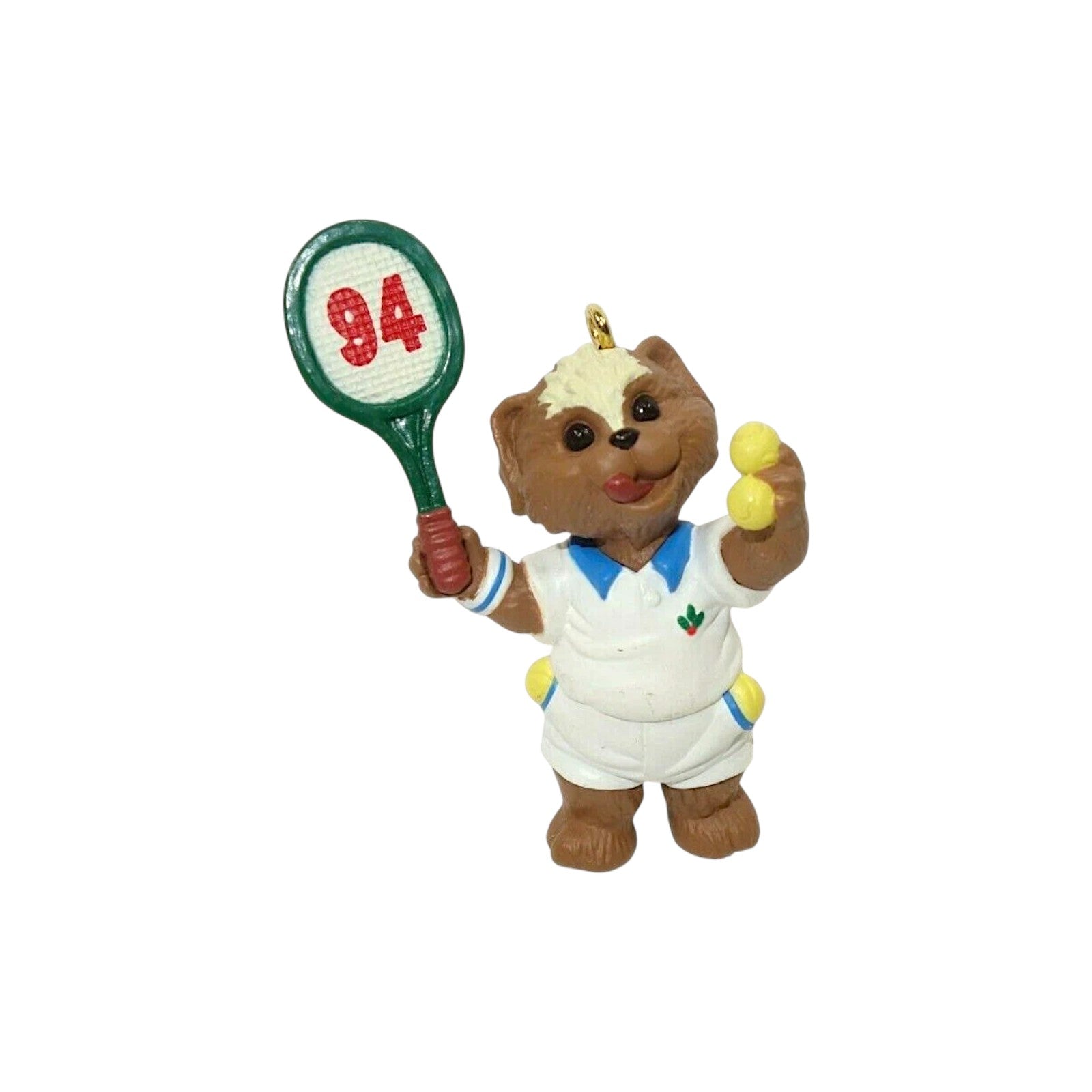 1994 Practice Makes Perfect Hallmark Ornament (Tennis) QX5863 Image6