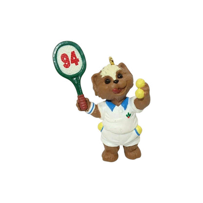 1994 Practice Makes Perfect Hallmark Ornament (Tennis) QX5863 Image6