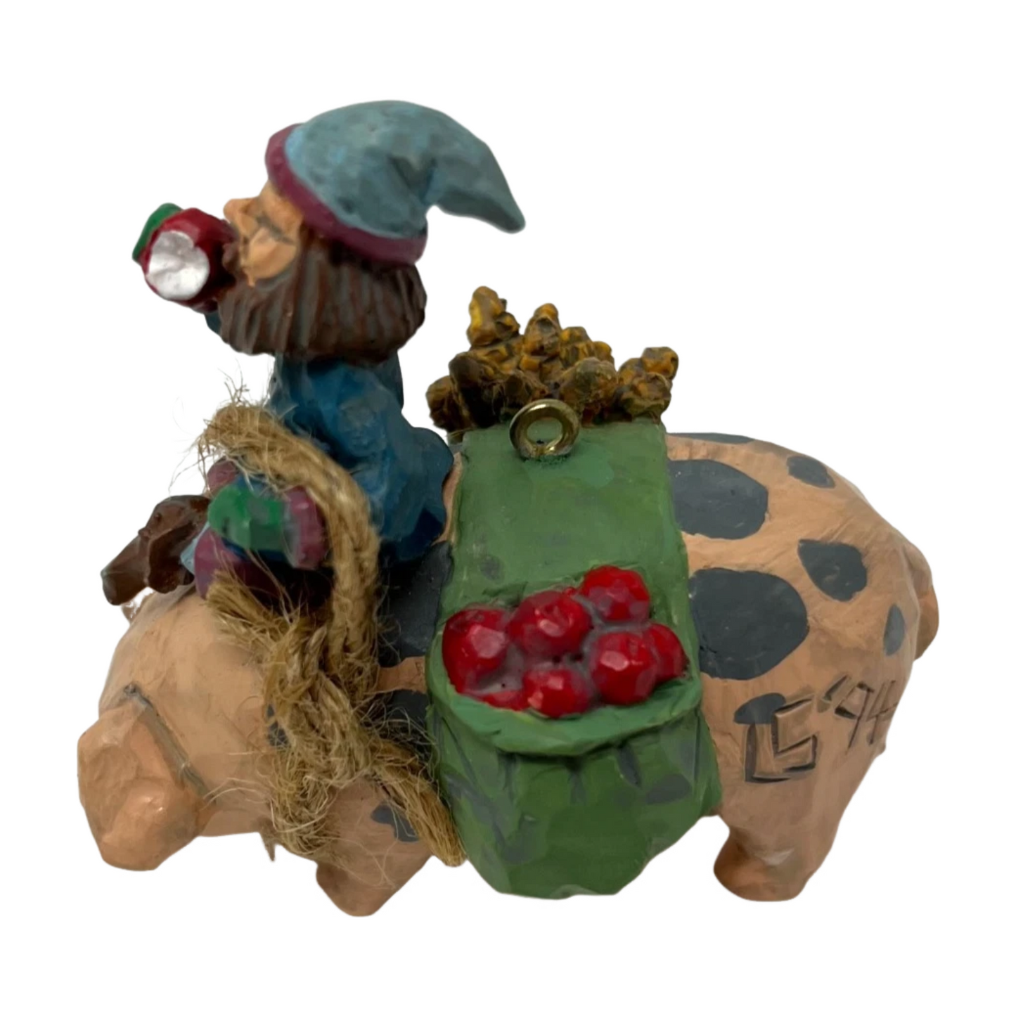 1994 Rarin' To Go Hallmark Ornament (Folk Art Americana) QK1193 Image4