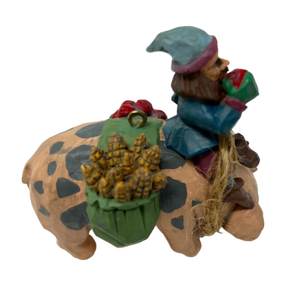 1994 Rarin' To Go Hallmark Ornament (Folk Art Americana) QK1193 Image5