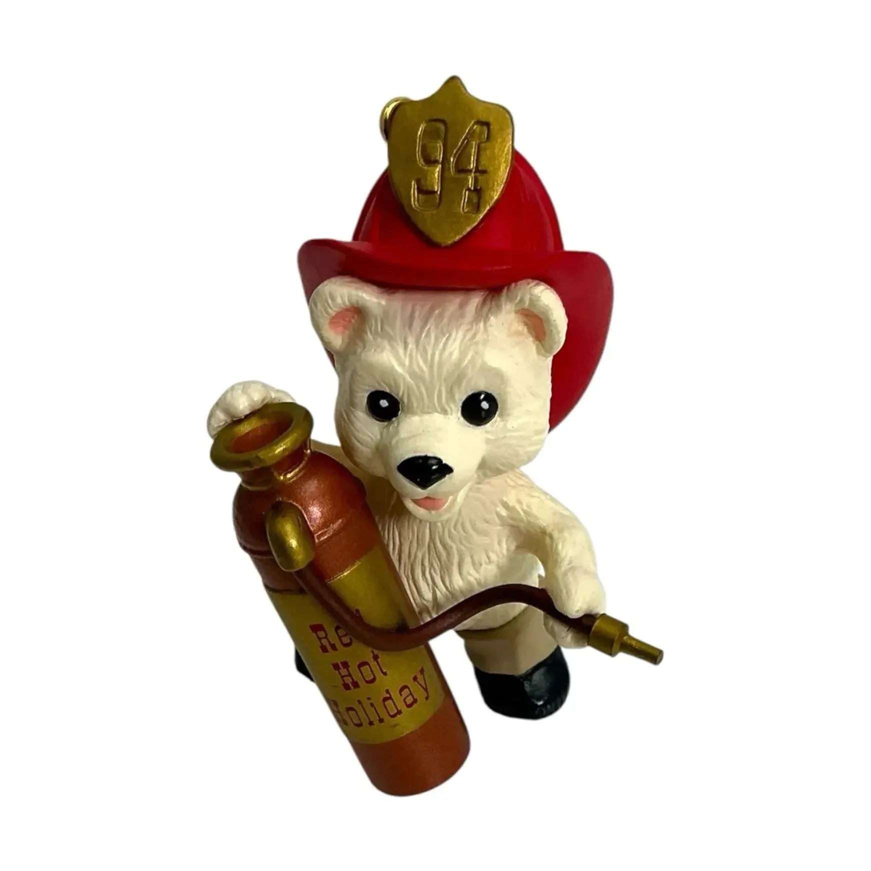 1994 Red-Hot Holiday Hallmark Ornament (Firefighter) QX5843 Image1