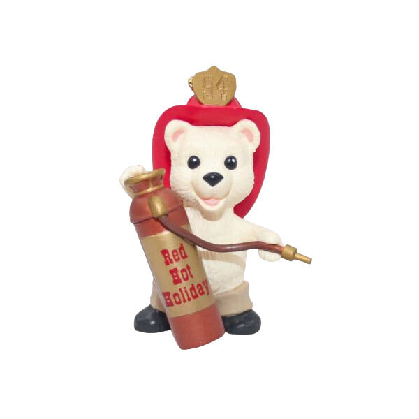 1994 Red-Hot Holiday Hallmark Ornament (Firefighter) QX5843