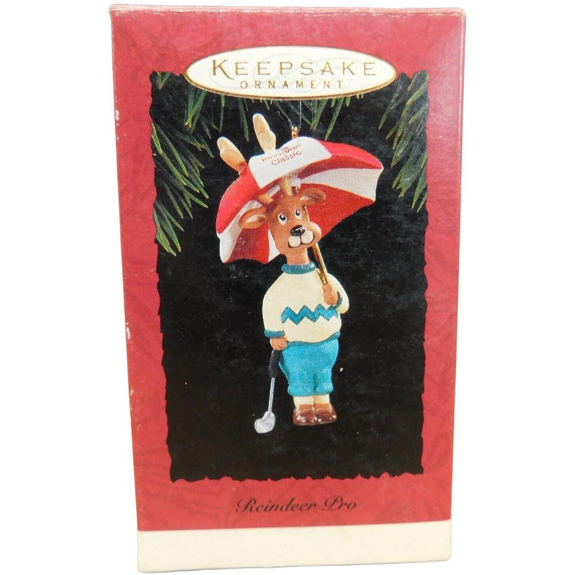 1994 Reindeer Pro Hallmark Ornament (Golf) QX592 6
