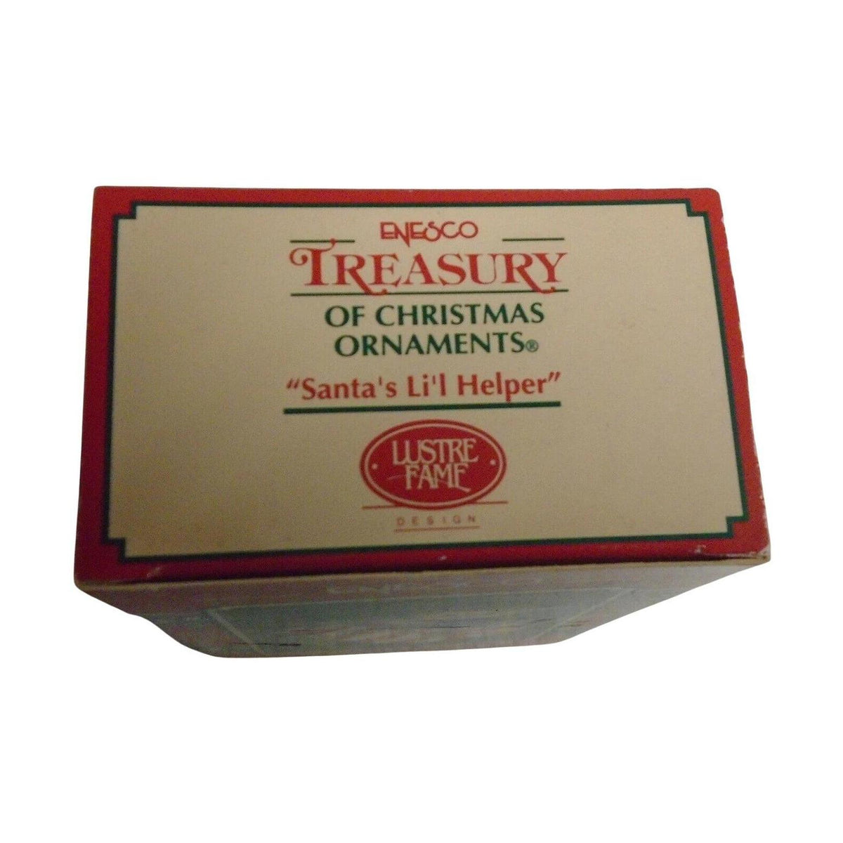 1994 Santa's Li'l Helper Enesco Ornament (Candy Cane) 595519 Image4