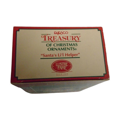 1994 Santa's Li'l Helper Enesco Ornament (Candy Cane) 595519 Image4