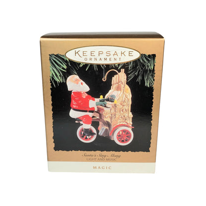1994 Santa's Sing-Along Hallmark Ornament (Music) QLX7473 Image2