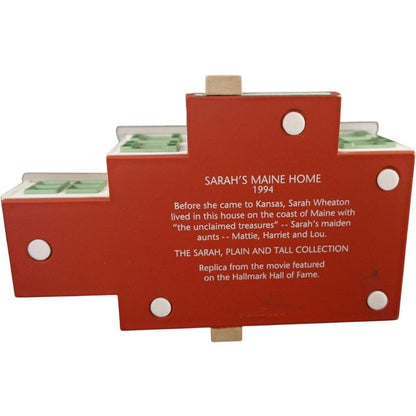 1994 Sarah's Maine Home Hallmark Ornament (Sarah Plain and Tall) XPR9454