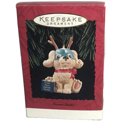 1994 Secret Santa Hallmark Ornament (Puppy) QX5736