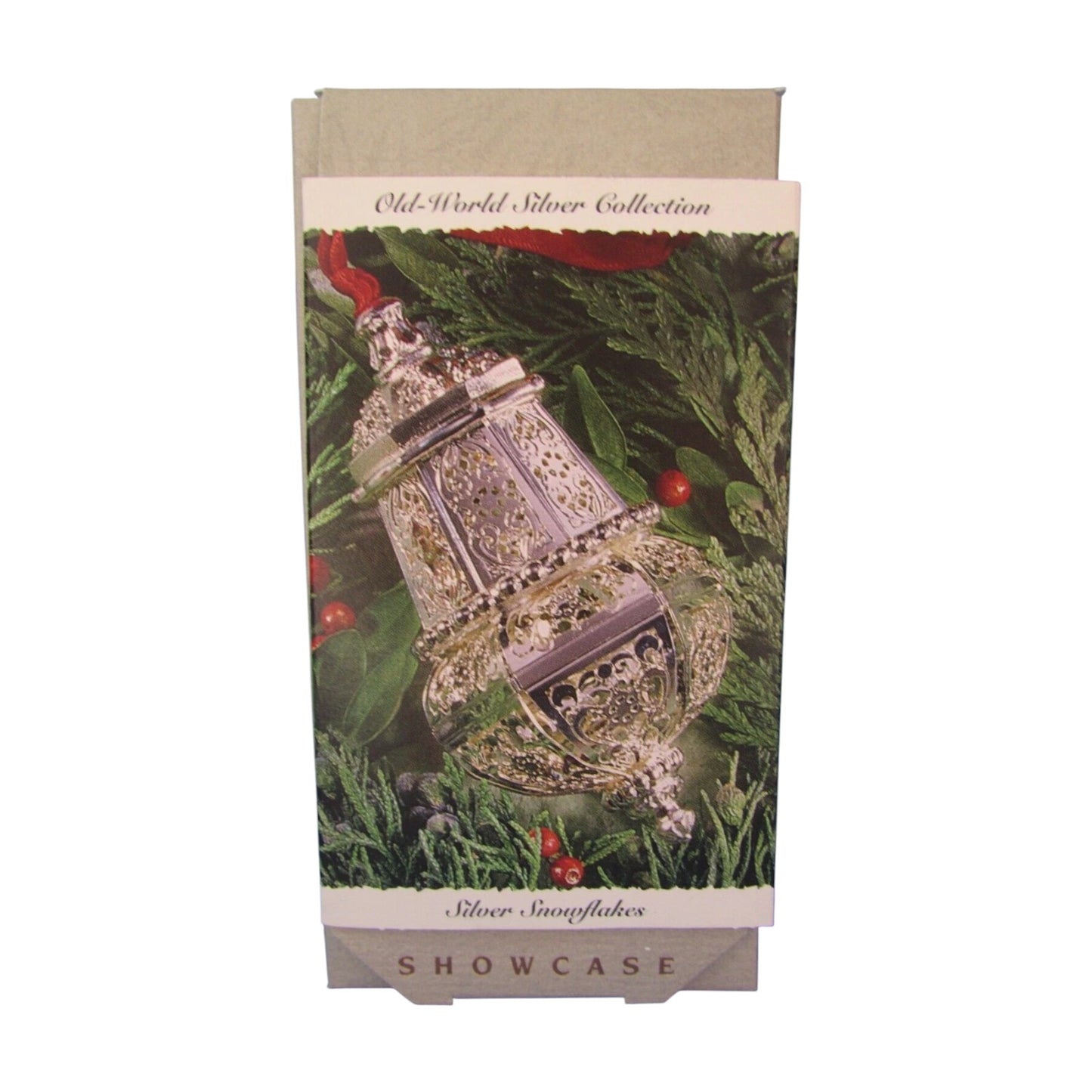 1994 Silver Snowflakes Hallmark Ornament (Snowflake) QK1016