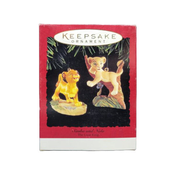 1994 Simba and Nala Hallmark Ornament (Lion King) QX5303
