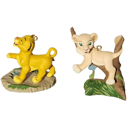1994 Simba and Nala Hallmark Ornament (Lion King) QX5303