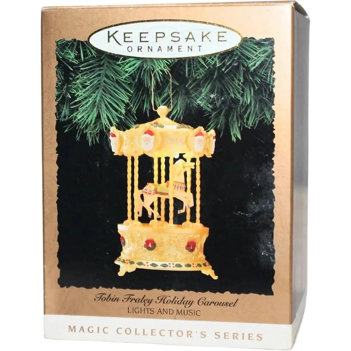 1994 Skater's Waltz Hallmark Ornament (Tobin Fraley Carousel Horse) QLX7496