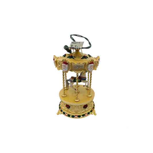 1994 Skater's Waltz Hallmark Ornament (Tobin Fraley Carousel Horse) QLX7496 Image1