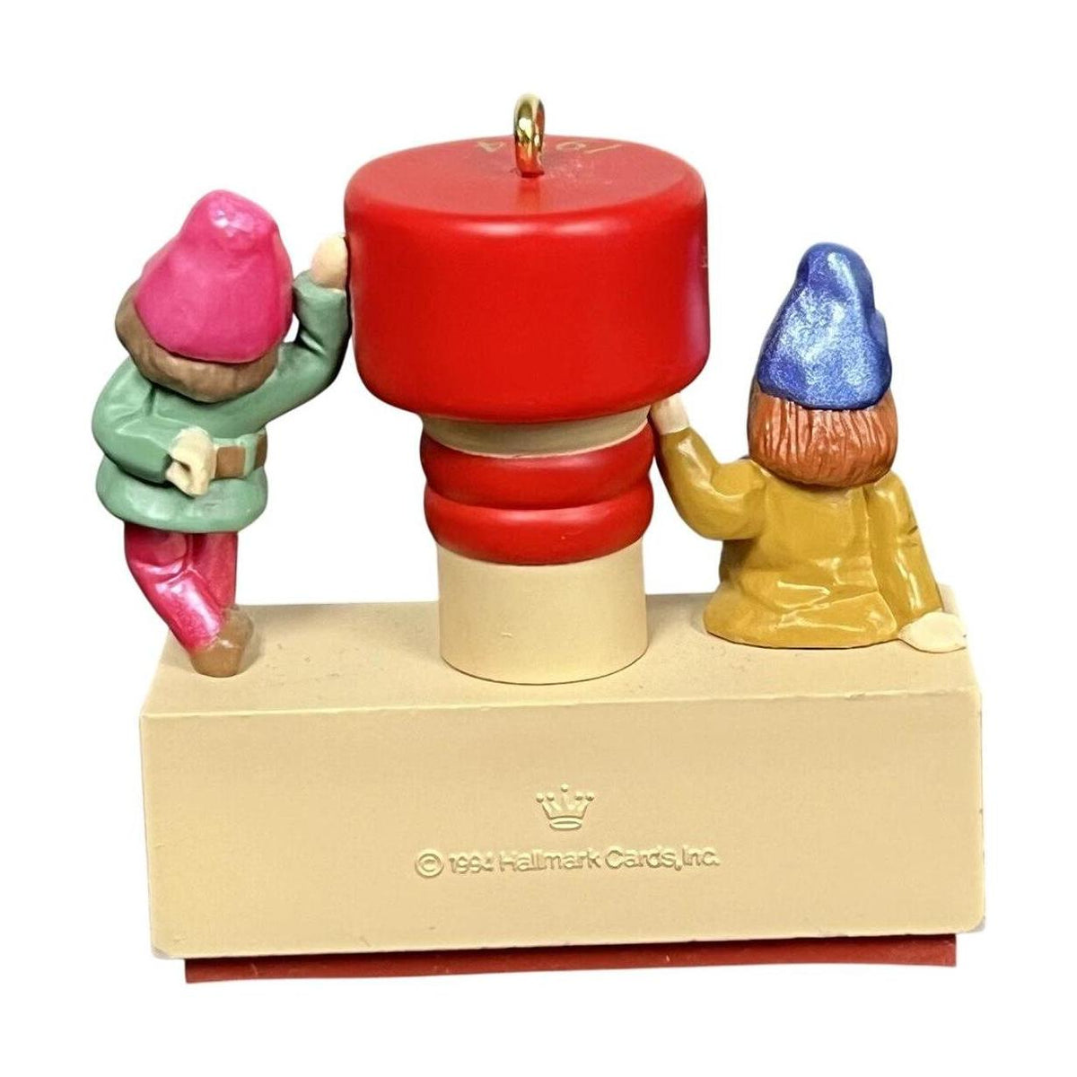 1994 Stamp of Approval Hallmark Ornament (Santa Claus) QX5703 Image3