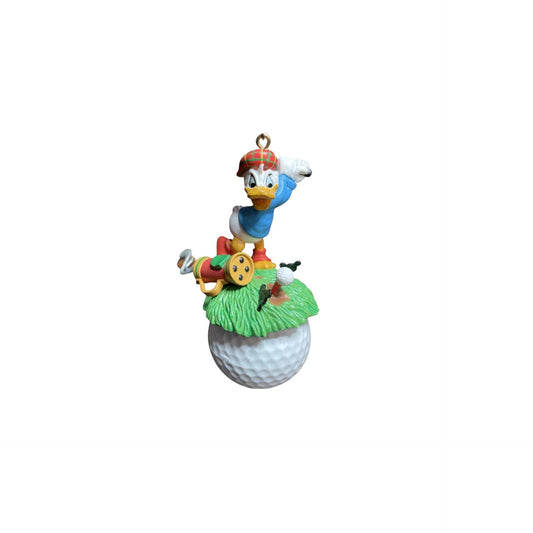 1994 Teed-Off Donald Mickey & Co Treasury of Christmas Enesco Ornament 550930 Image1
