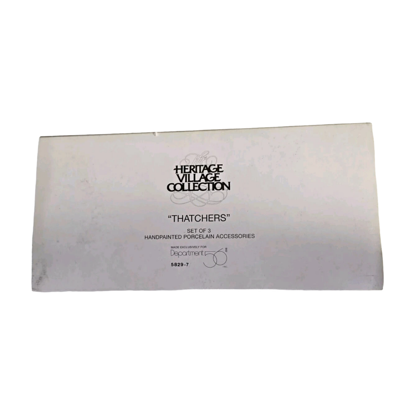 1994 Thatchers Set of 3 – Dickens Village Department 56 1435221 Image2