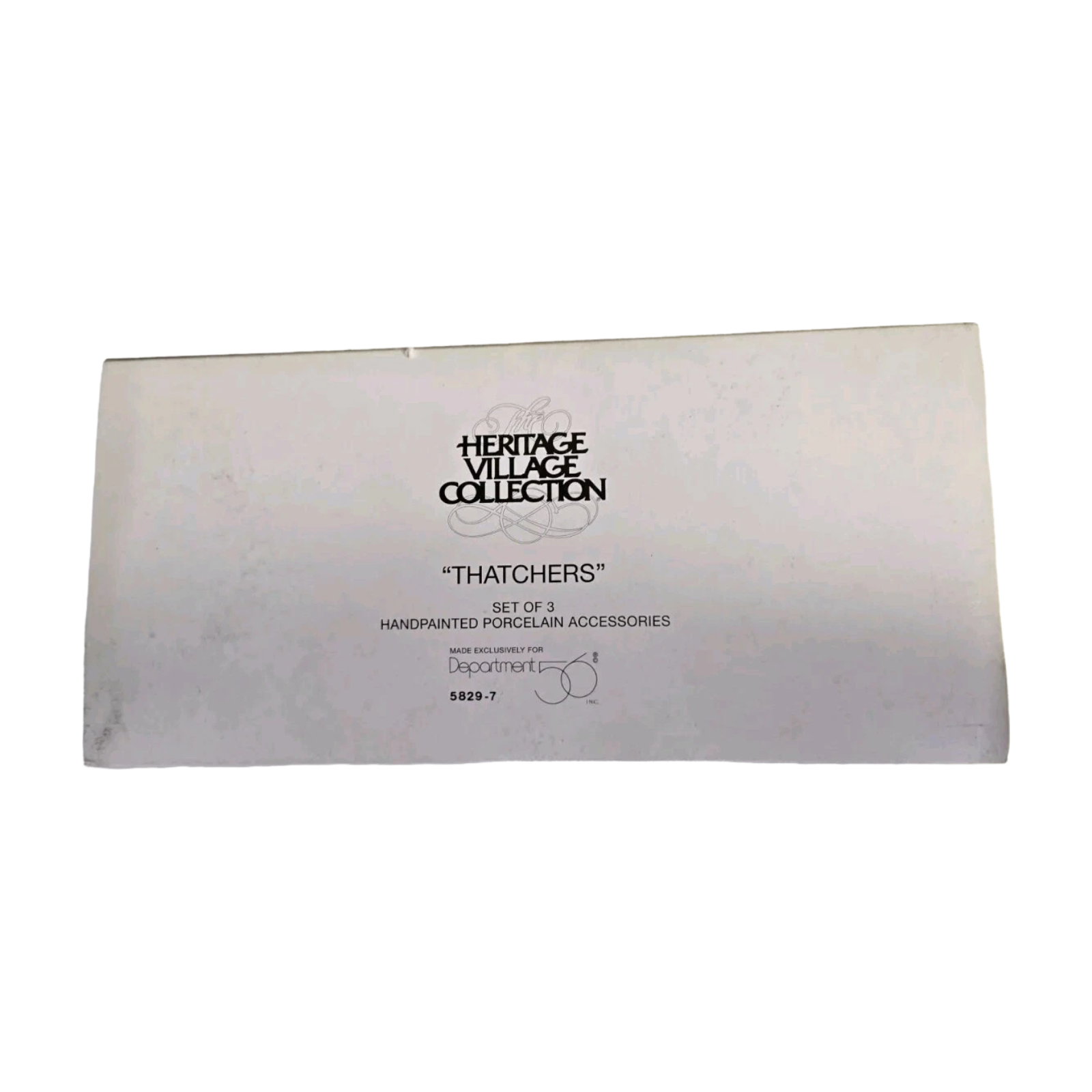 1994 Thatchers Set of 3 – Dickens Village Department 56 1435221 Image2
