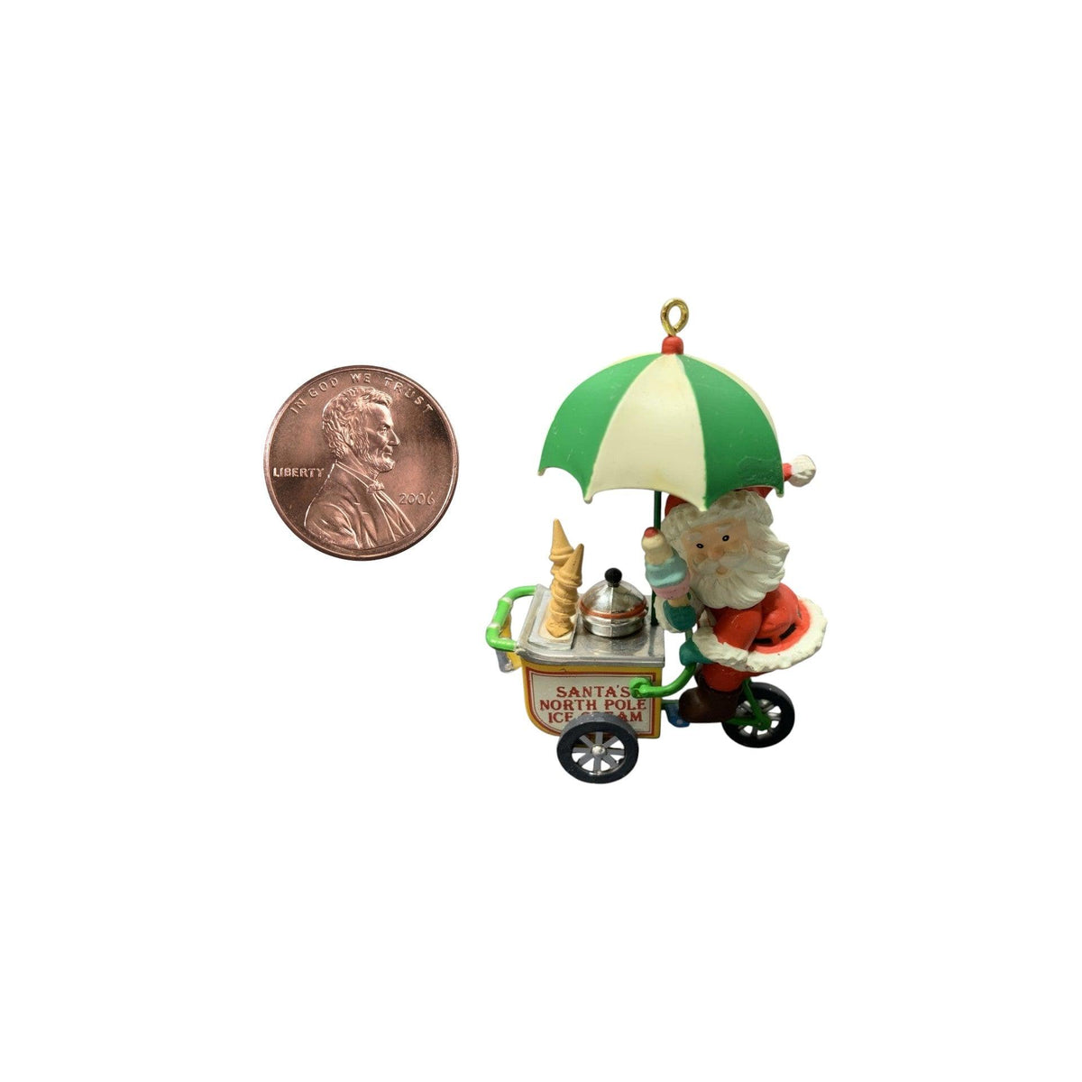 1994 The Lastest Scoop From Santa Enesco Ornament (Santa Claus) 582395 Image5