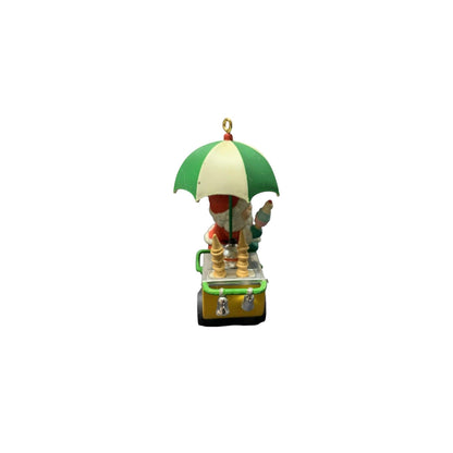 1994 The Lastest Scoop From Santa Enesco Ornament (Santa Claus) 582395 Image6