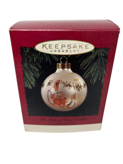 1994 The Tale of Peter Rabbit Hallmark Ornament (Ball) QX2443