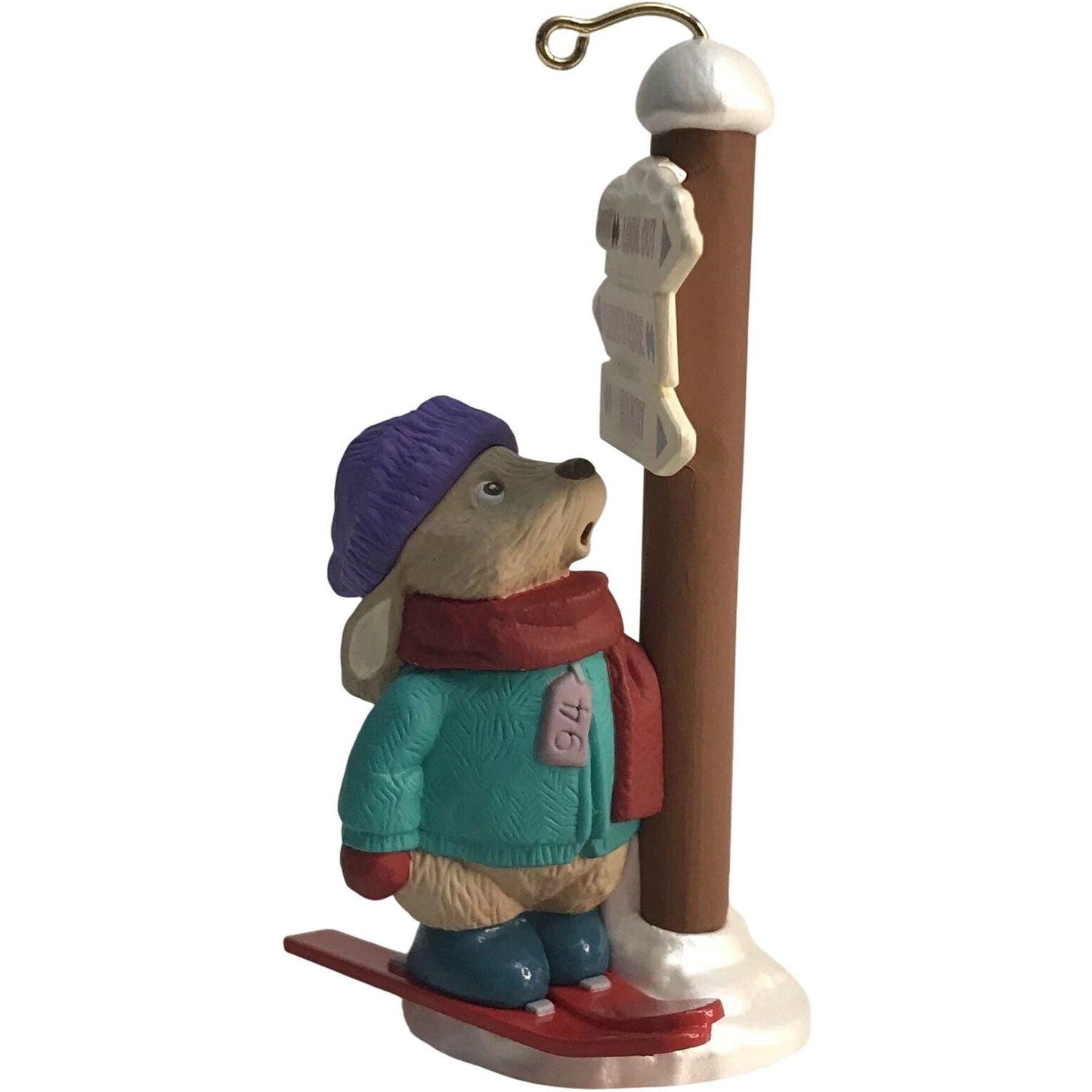 1994 Thrill-A-Minute Hallmark Ornament (Bunny) QX5866