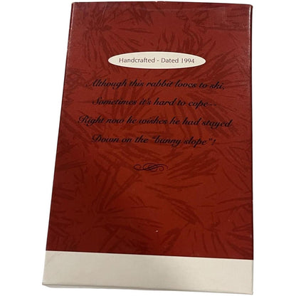 1994 Thrill-A-Minute Hallmark Ornament (Bunny) QX5866