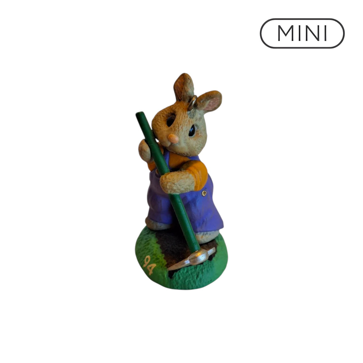 1994 Tilling Time Hallmark Ornament (Bunny) QXC8256 Image1